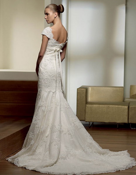  Ivory Lace Wedding Dress For Sale San 