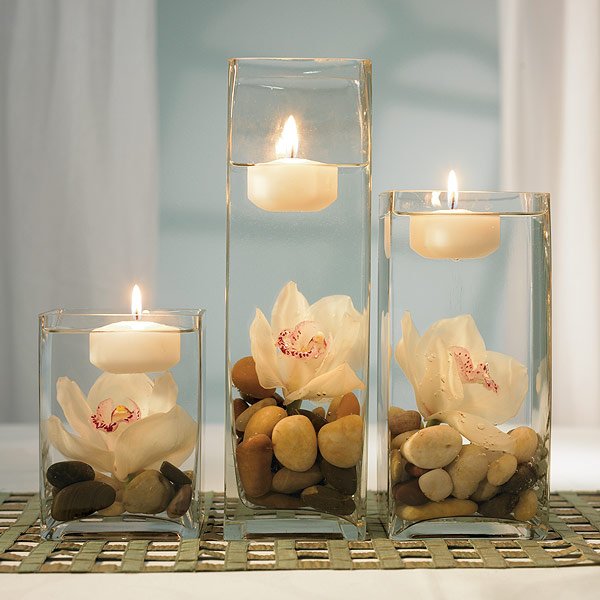 Simple and inexpensive DIY centerpieces can make a big impact without